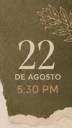 22 de agosto, 5:30 PM